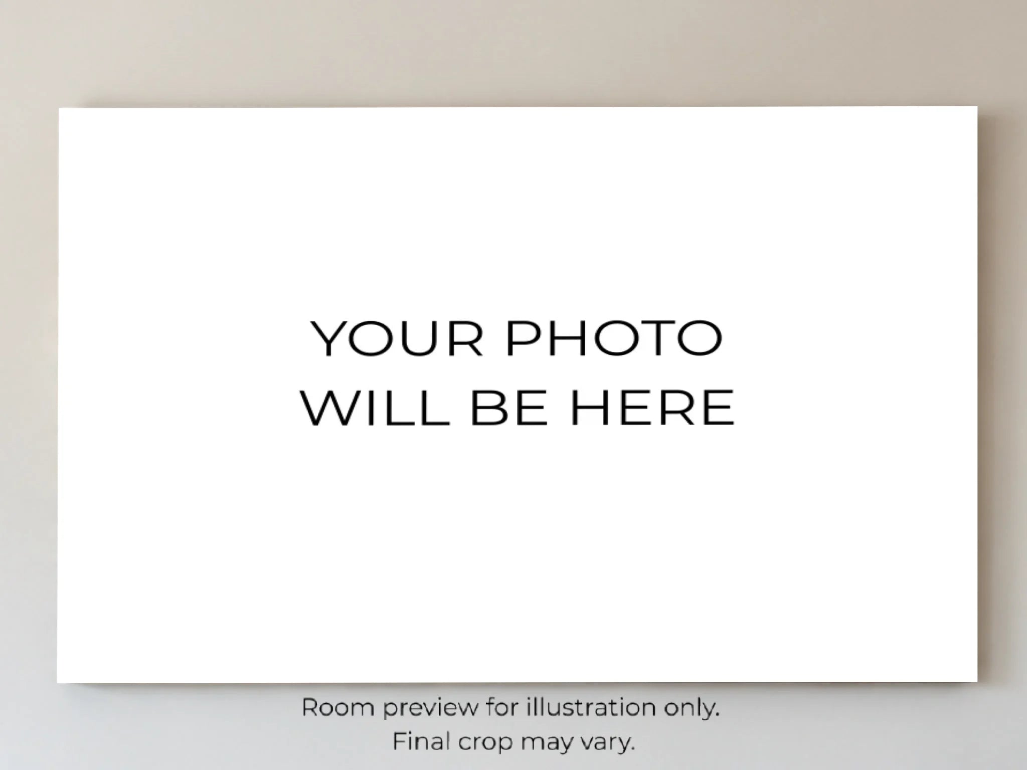 Horizontal mockup is arti